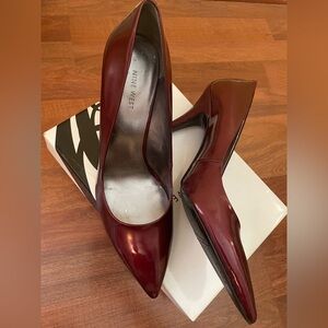Nine West Dark Red Pointed Toe Heel